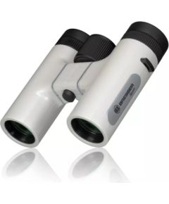BRESSER Spirit Compact Roof binoklis 6x24 balts Бинокли