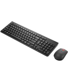 Lenovo Klawiatura i mysz essential wireless combo keyboard & mouse gen2 black-us_english Klaviatūras
