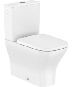 Roca pods ar QR/SC vāku Optica Vortex, 376x630 mm, universāls izvads, pievads no apakšas, balts Крупная бытовая техника