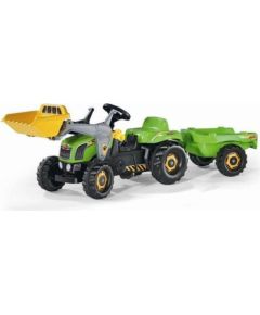 Rolly Toys Traktor Rolly zielony z łyżką i przyczepą 023134 (5023134) Jaunumi, Bērnu preces