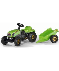 Rolly Toys Traktor Rolly Kid zielony z przyczepą (5012169) Jaunumi, Bērnu preces