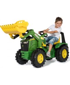 Rolly Toys John Deere Traktor na Pedały X-Trac Premium Łyżka Ciche Koła Jaunumi, Bērnu preces