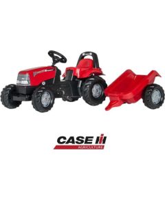 Rolly Toys rolyKid traktor na pedały Case z przyczepką Jaunumi, Bērnu preces
