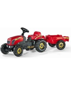 Rolly Toys Traktor Rolly Kid czerwony z przyczepą (5012121) Jaunumi, Bērnu preces