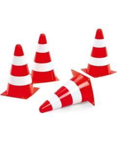 Rolly Toys Rolly Toys Pachołki drogowe Zestaw 4 pachołków Ostzregawczych Jaunumi, Bērnu preces