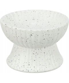 Trixie Miska podwyższona, dla kota, ceramika, biała, 0.2 l/13 cm Миски и поилки 