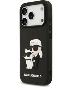 Karl Lagerfeld 3D Rubber Double Heads Case Чехол для Apple iPhone 17 Pro Чехлы - альтернативные