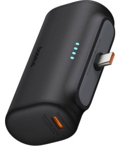 Baseus Compact Powerbank 5000mAh 20W USB-C Melns Power Banks