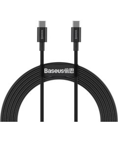Baseus Superior Series USB-C uz USB-C 100W Vads 1m Data USB kabeļi