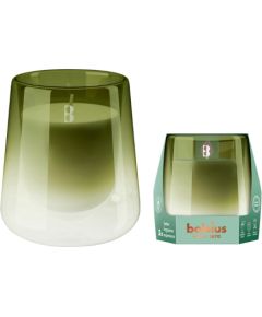 Bolsius Svece arom. stikla gl. Clean Light Ø95x85mm gardenia&fig Sveces un svečturi