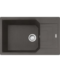 Franke Urban UBG 611-78L 3 1/2" Šīfera Pelēka Granīta Iebūvējama Virtuves Izlietne Jaunumi Sadz. tehnika