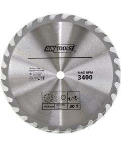 Griešanas disks kokam AWTools AW48450; 115x22 mm; Z24 Zāģripas