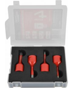 Metāla urbju komplekts AWTools AW47305; M14; 6-10 mm; 4 gab. Piederumi urbjiem