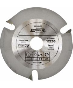 Griešanas disks kokam AWTools AW48400; TCT; 125x22; Z3 Zāģripas