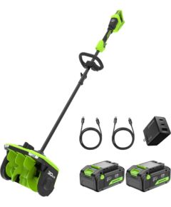 Sniega tīrītājs Greenworks SS3002A2; 2x24 V; 2x4,0 Ah akum. Sniega pūtēji