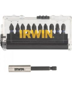 Skrūvgrieža uzgaļu komplekts Irwin IW6062503; 10 gab. Piederumi urbjiem