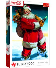 TREFL Пазл Coca-Cola: Santa Claus in the snow, 1000 шт. Пазлы
