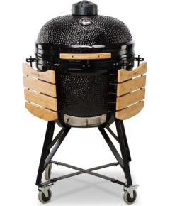 Kamado BONO LIMITED Grill ogrodowy węglowy 64 cm x 64 cm Jaunumi -Dārzam