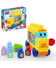 Mattel MBL AUTOBUS BUDUJ I LICZ POJAZD KLOCKI JKG34 PU3 Mašīnas un piederumi