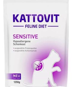 Kattovit Kattovit Sensitive 1250g karma sucha Сухой корм для кошек