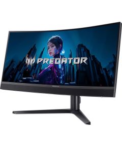Monitor  Acer Predator X34 V3 (X34V3bmiiphuzx), gaming monitor - 34 - black, UWQHD,VA, USB-C, AMD Free Sync Premium, Mini-LED, 180Hz panel Monitori