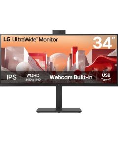 Monitor LG 34BA85QE-B.AEU 86,72cm 34Zoll IPS 3440x1440 21:9 300cd/m2 5ms 2xHDMI DP USB Monitori