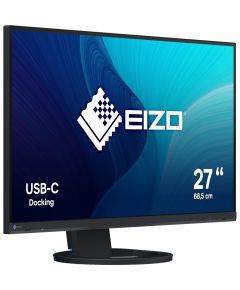 EIZO FlexScan EV2720S-BK, LED monitor- 27 - black, WQHD, IPS, USB-C, USB hub Monitori