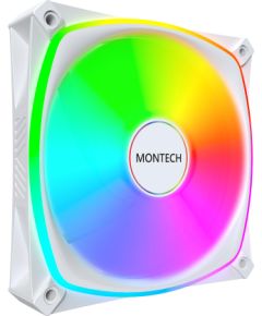 CASE FAN 120MM/RX120 PRO WHITE MONTECH Korpusu dzesēšana