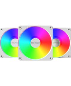 CASE FAN 120MM GF120 V2/ARGB PWM 3I1(W) MONTECH Korpusu dzesēšana
