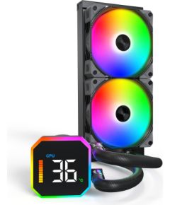 CPU COOLER MULTI SOCKET BLACK/HYPERFLOW DIGITAL 240 MONTECH Охлаждение процессора