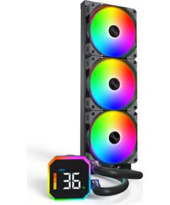 CPU COOLER MULTI SOCKET BLACK/HYPERFLOW DIGITAL 360 MONTECH Procesoru dzesēšana