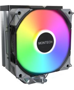 CPU COOLER MULTI SOCKET BLACK/NX400 ARGB (B) MONTECH Procesoru dzesēšana