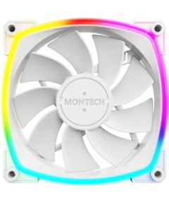 CASE FAN 120MM/RX120 PWM WHITE 3 IN 1 MONTECH Korpusu dzesēšana