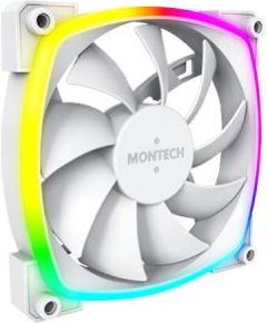 CASE FAN 120MM/AX120 PWM WHITE 3 IN 1 MONTECH Korpusu dzesēšana