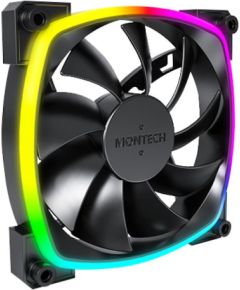 CASE FAN 120MM/AX120 PWM BLACK 3 IN 1 MONTECH Korpusu dzesēšana