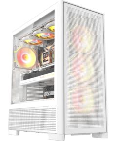 DarkFlash AIRNOVA computer case (white) + 3 fans Datoru korpusi