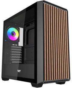 Darkflash DS900WD ATX computer case (black) + 4 fans Корпуса