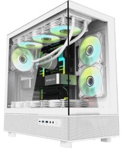 Darkflash DPX90 computer case (white) Datoru korpusi