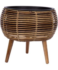 Puķu pods WICKER 37x37xH35cm, gaiši brūna Jaunumi, mēbeles, māja