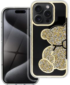 OEM -  TEDDY BEAR Case for IPHONE 17 Pro Max gold Чехлы - альтернативные