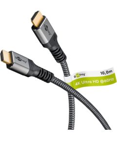 Goobay High Speed HDMI Cable with Ethernet 64997 10 m  Кабель HDMI