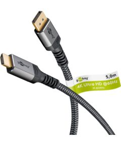 Goobay DisplayPort to HDMI Cable 65271 5 m  Кабель HDMI