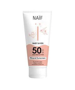 Naif Baby & Kids Mineral Sunscreen SPF 50 - Ochranný krém na opalování pro děti a miminka 100ml Духи и косметика