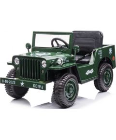 Ramiz Auto na akumulator Retro Wojskowy Zielony Новости - Детские товары
