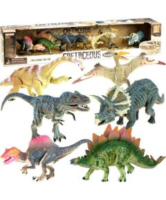 Figurka Jokomisiada Zestaw dinozaurów DINOZAURY malowane 6szt ZA2051 Figūriņas un varoņi