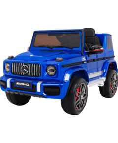 Pojazd na akumulator Mercedes G63 AMG Niebieski Jaunumi, Bērnu preces