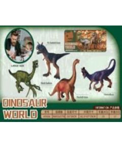 Mattel Kolekcjonerski Zestaw Realistyczne Figurki Dinozaurów 4 Różne Gatunki Figūriņas un varoņi