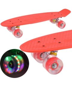 Hulajnoga Jokomisiada Fiszka ze świecącymi kółkami Deskorolka SP0715 Велосипеды