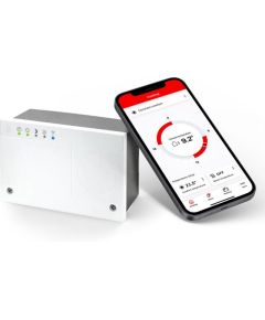 Danfoss ECL Comfort 120 (230V) apkures Universāla kontrole, piesl. ar Bluetooth/App; ir (MODBUS komunik.) Silto grīdu sistēmas