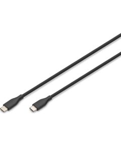 Digitus Silicone Connection Cable AK-300341-020-S USB-C to USB-C Data USB kabeļi